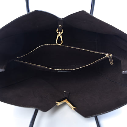 Louis Vuitton Calfskin Monogram Kimono Tote Black 5 of 11