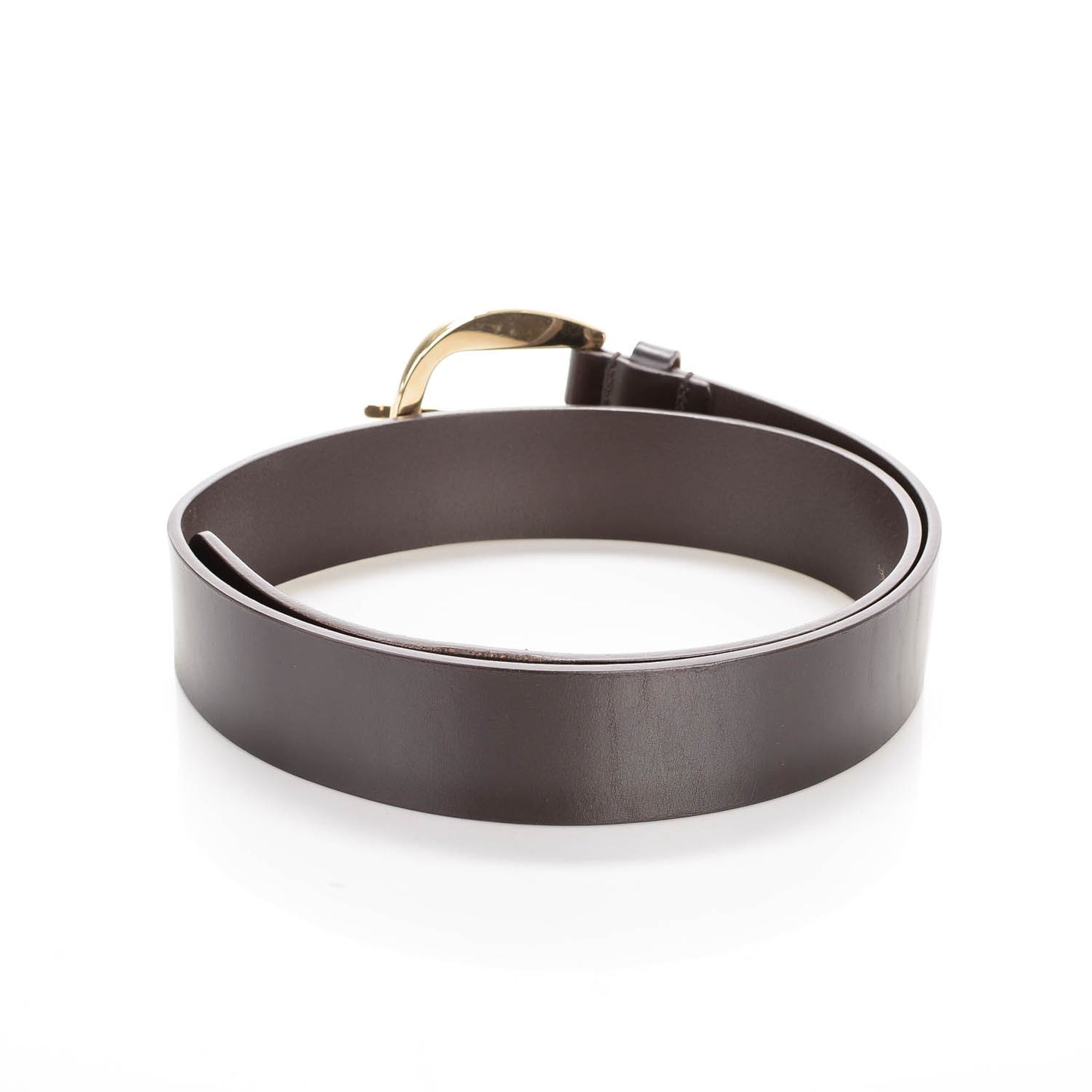 Calfskin Belt 85 34 Dark Brown