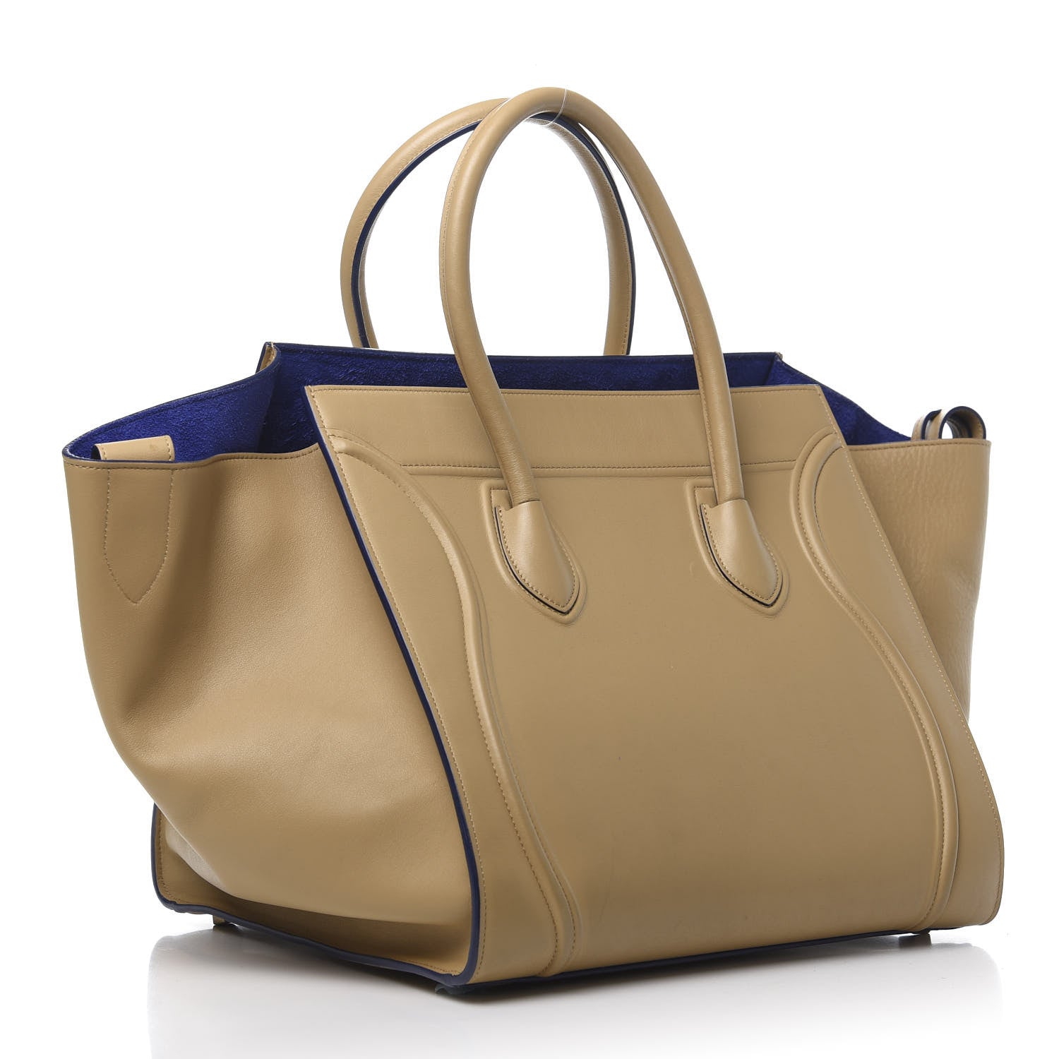 Celine Smooth Calfskin Medium Phantom Luggage Sand 3 of 12
