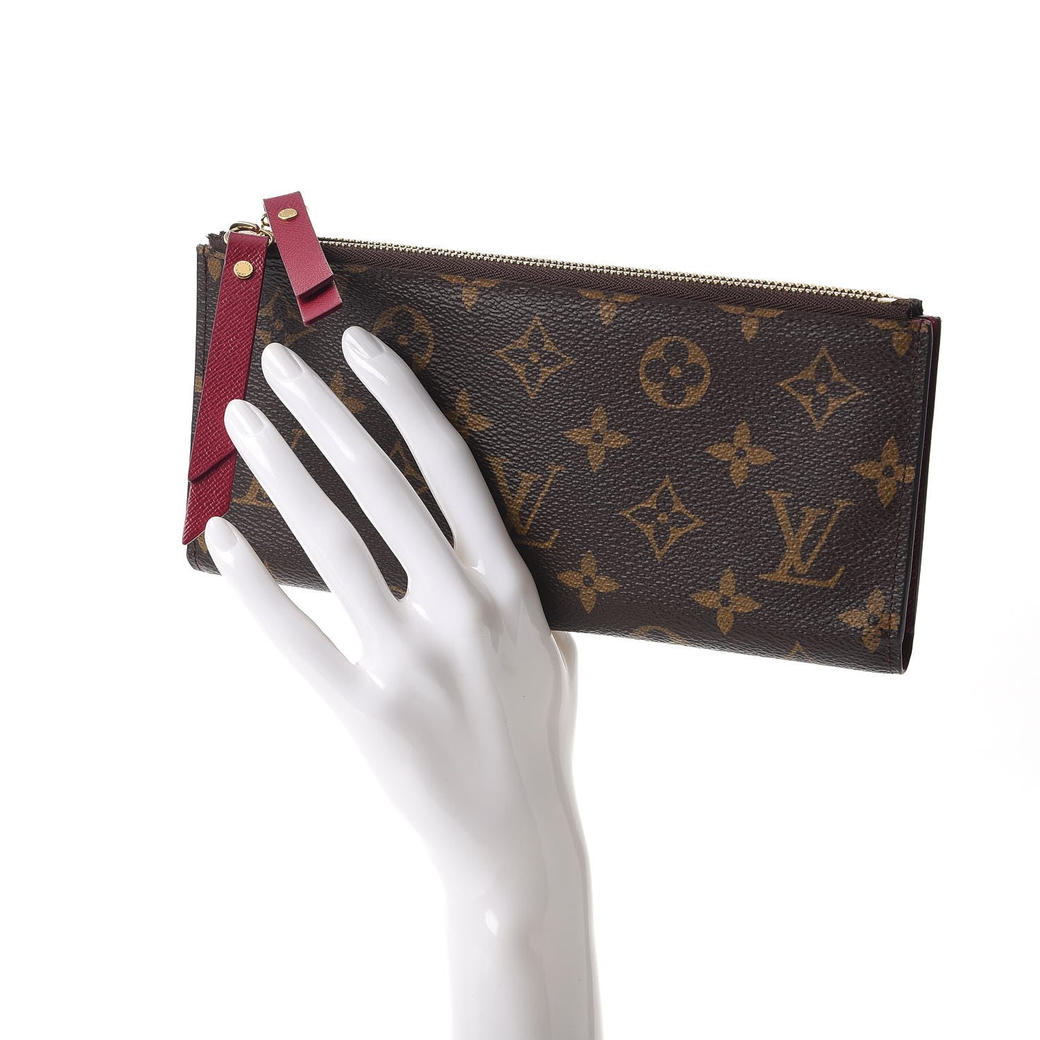 Louis Vuitton Monogram Adele Wallet Fuchsia 2 of 7