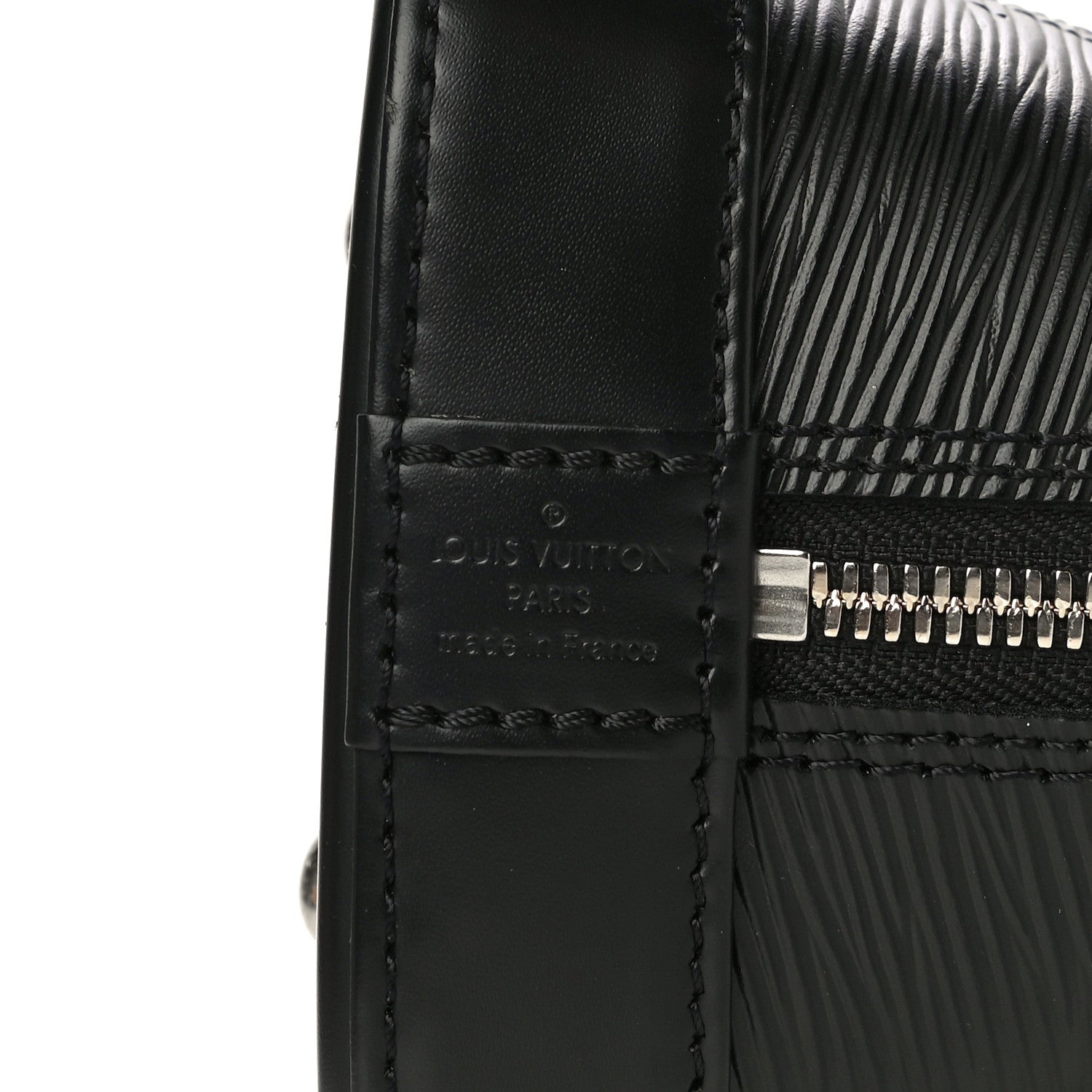 Louis Vuitton Epi Alma BB Black 5 of 9