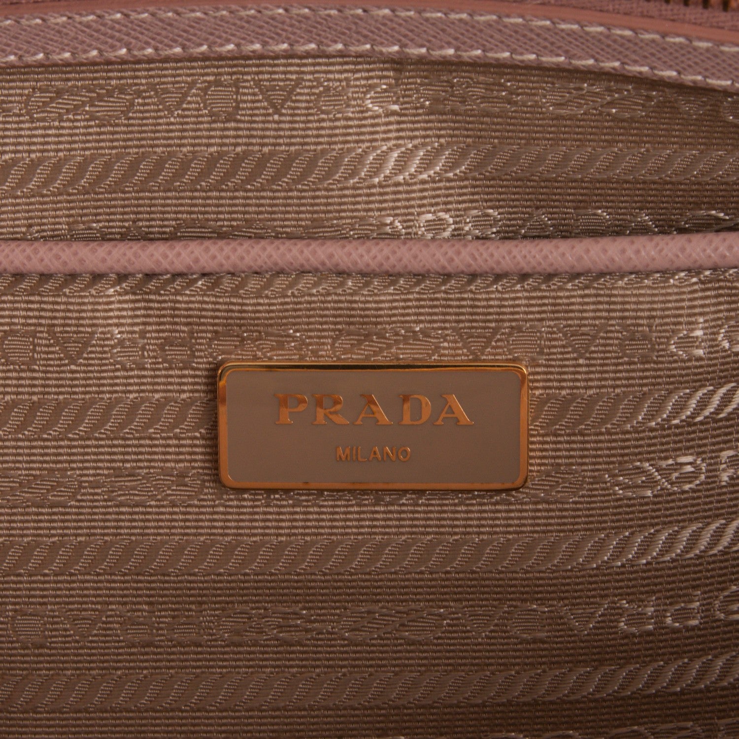 Prada Saffiano Large Galleria Double Zip Tote Cammeo 6 of 8