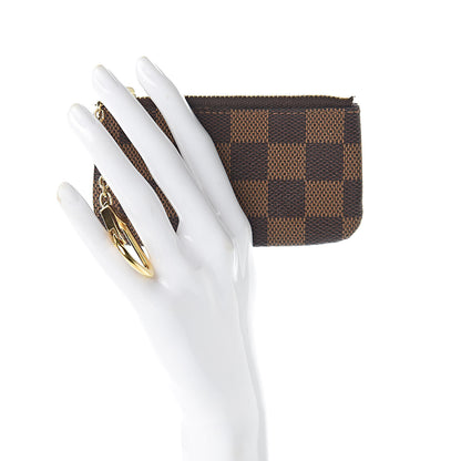 Louis Vuitton Damier Ebene Key Pouch 2 of 7