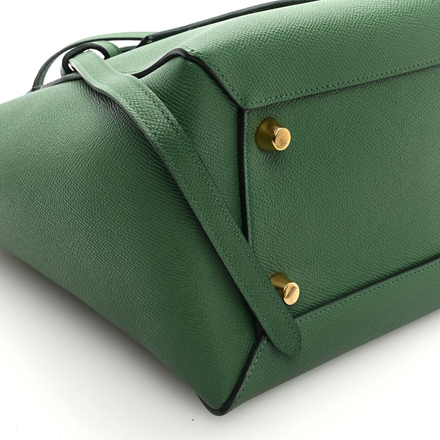 Grained Calfskin Mini Belt Bag Mint
