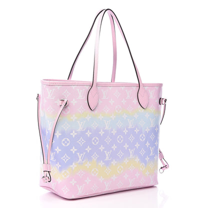 Louis Vuitton Monogram Escale Neverfull MM Pastel 3 of 12