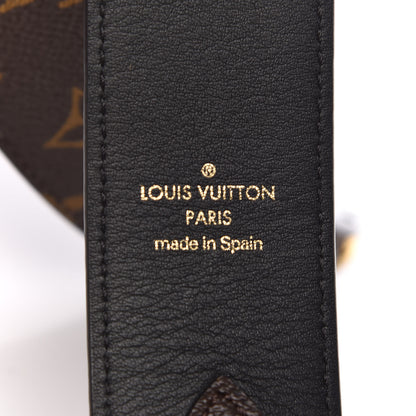 Louis Vuitton Monogram Bandouliere Shoulder Strap Black 4 of 7
