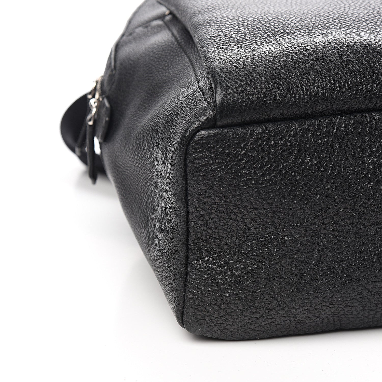 Fendi Cuoio Romano Selleria Backpack Black 7 of 9