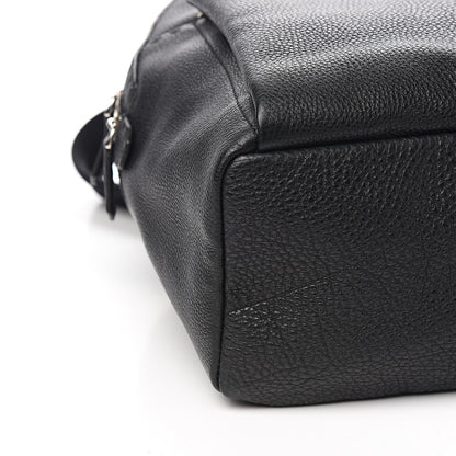Fendi Cuoio Romano Selleria Backpack Black 7 of 9