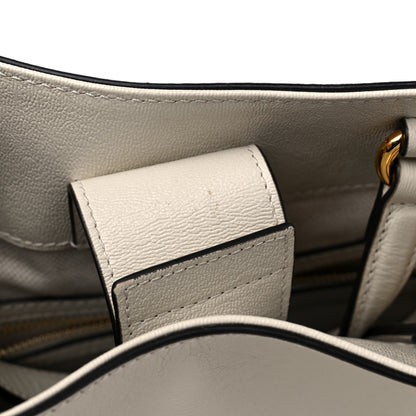 Gucci New Sakai Calfskin Lux Large Horsebit 1955 Tote Bag Mystic White 15 of 15