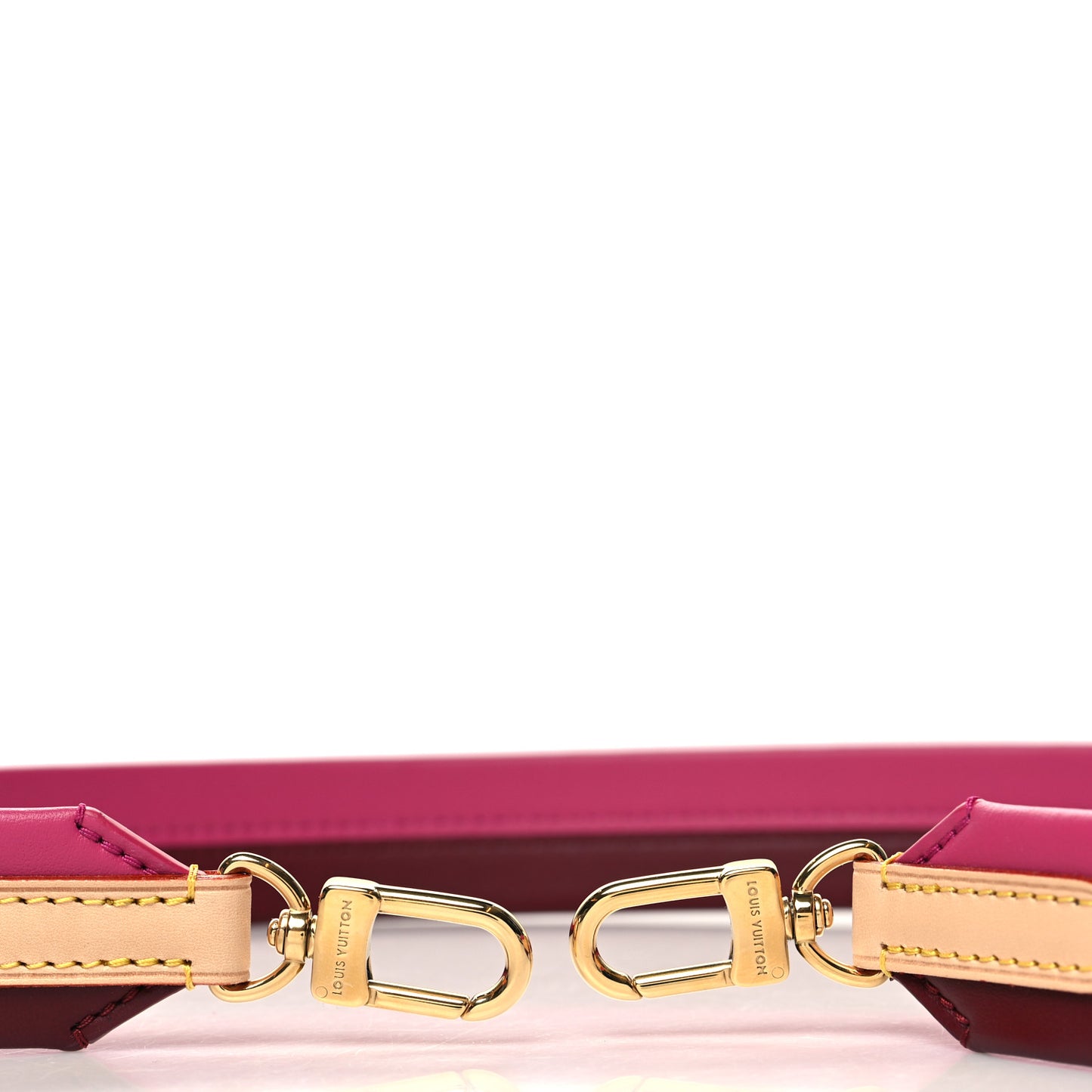 Calfskin Cluny BB Shoulder Strap Bordeaux Fuchsia