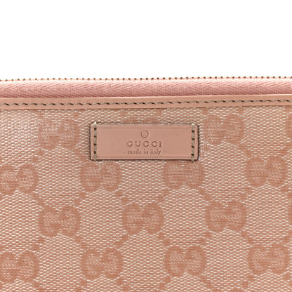 Gucci Monogram Joy Zip Around Organizer Wallet Pink 6 of 16