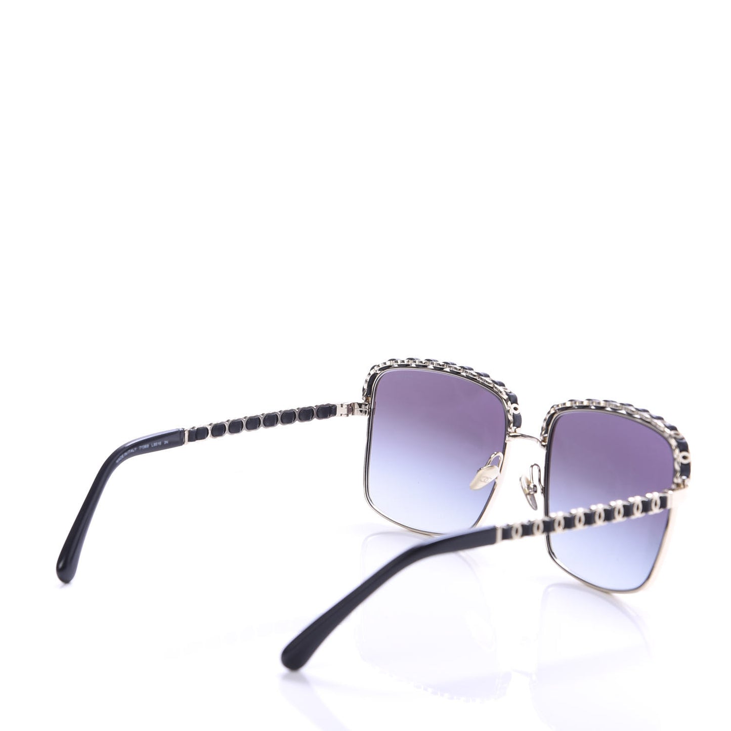 Metal Square Chain Sunglasses 71369 Grey