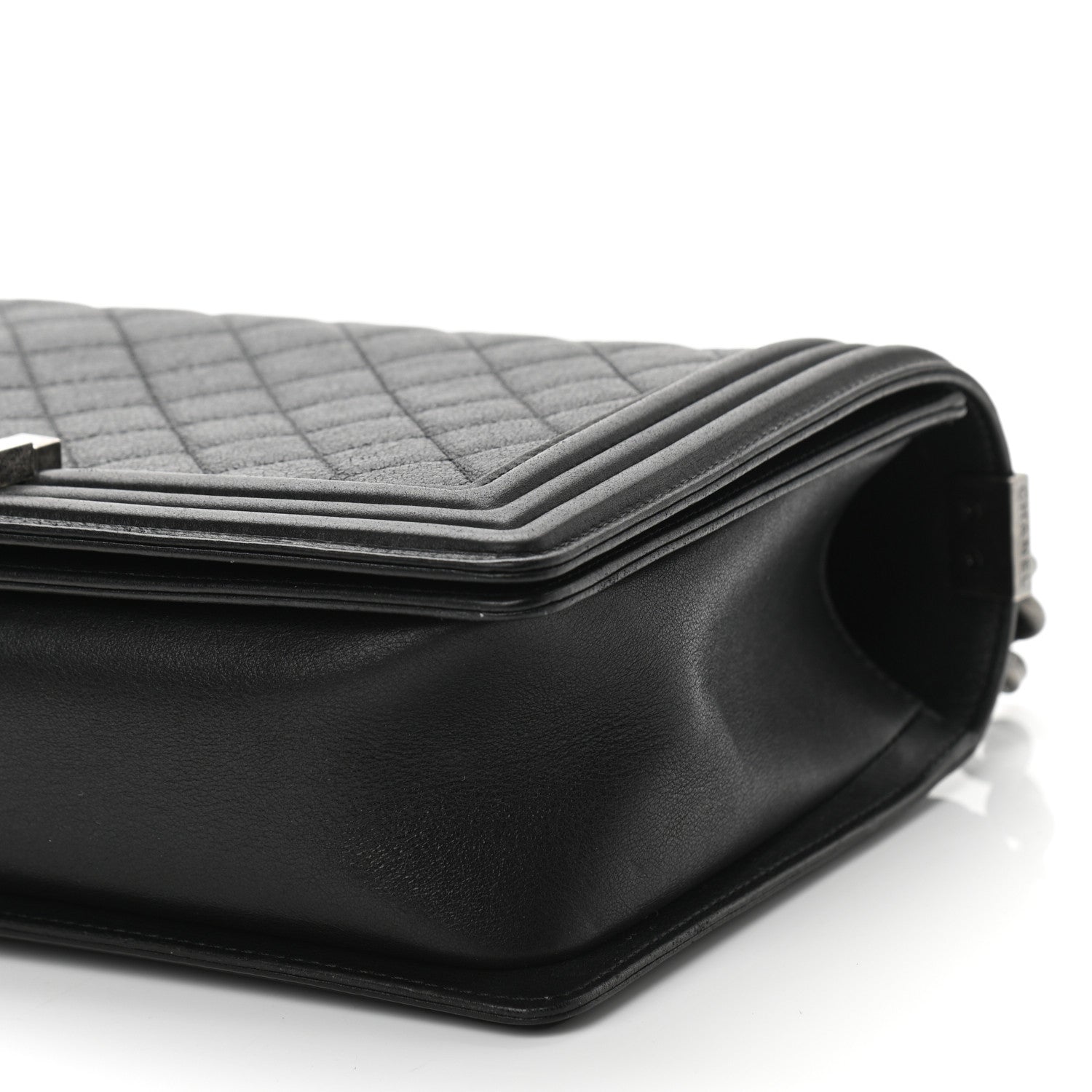 Chanel Calfskin Quilted New Medium Boy Flap Black 10 of 10