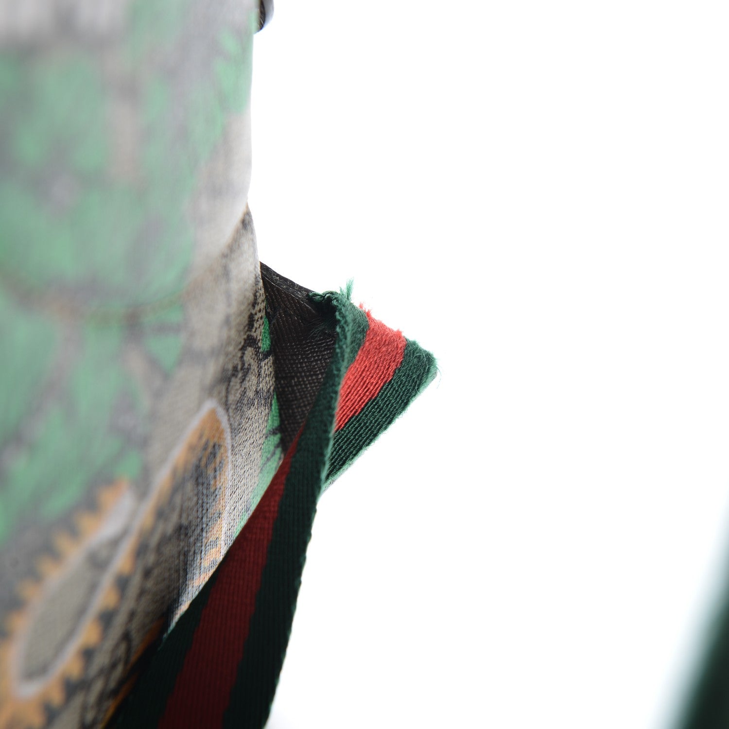 Gucci GG Supreme Monogram Bengal Web Day Backpack Beige Yard 11 of 12