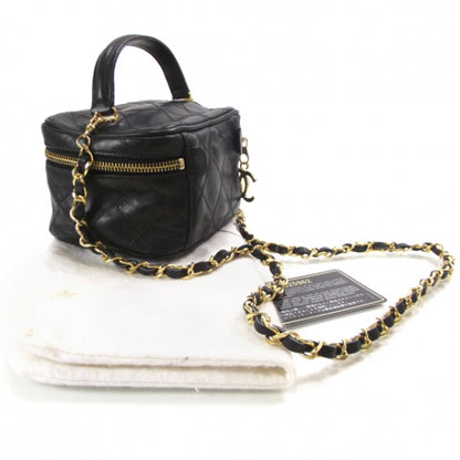 Chanel Lambskin Diamond Stitch Shoulder Bag Black 3 of 11