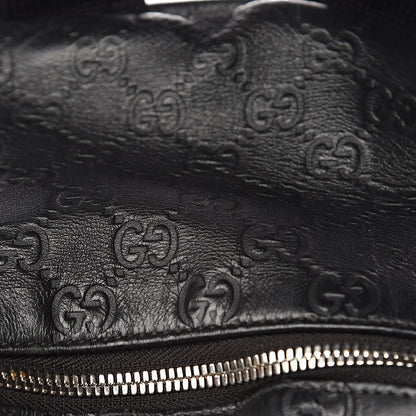 Gucci Guccissima Classic Backpack Black 12 of 15