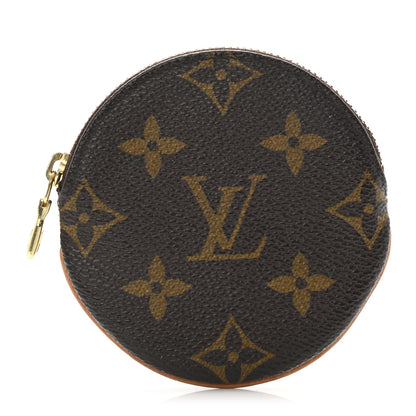 Louis Vuitton Monogram Round Coin Purse 1 of 10