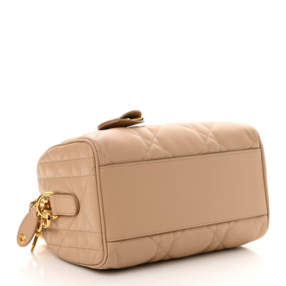 Christian Dior Calfskin Macrocannage Groove 20 Bag Biscuit 4 of 10