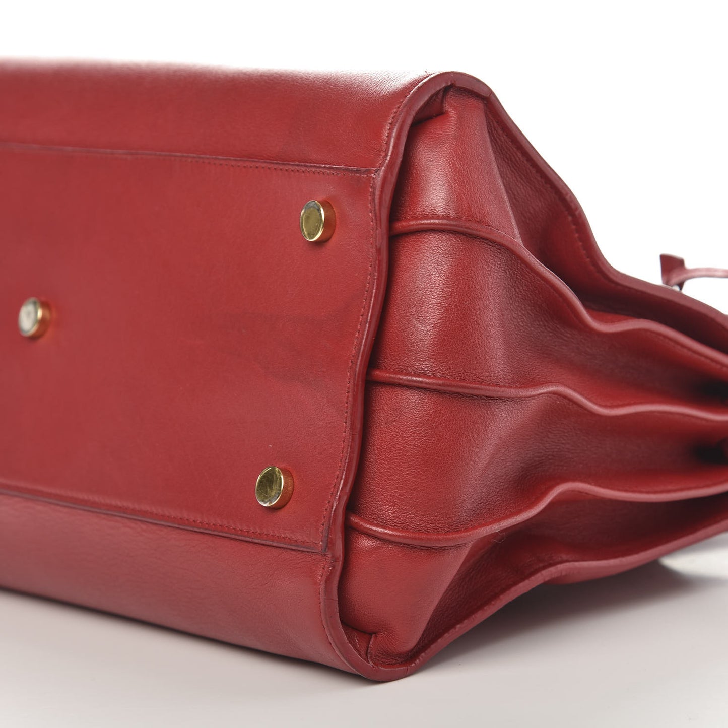 Calfskin Small Sac De Jour Rouge Orient