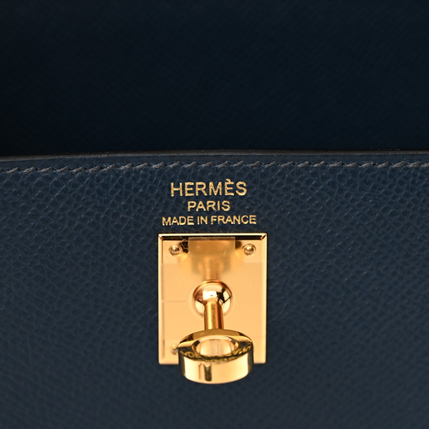 Hermes Epsom Kelly Sellier 25 Bleu Nuit 6 of 12