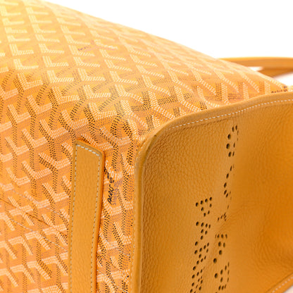 Goyard Goyardine Sac Hardy Pet Carrier PM Yellow 15 of 19