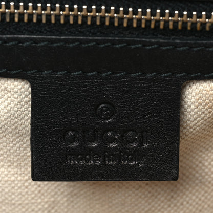 Gucci Guccissima Large Emily Chain Shoulder Bag Black 7 of 9