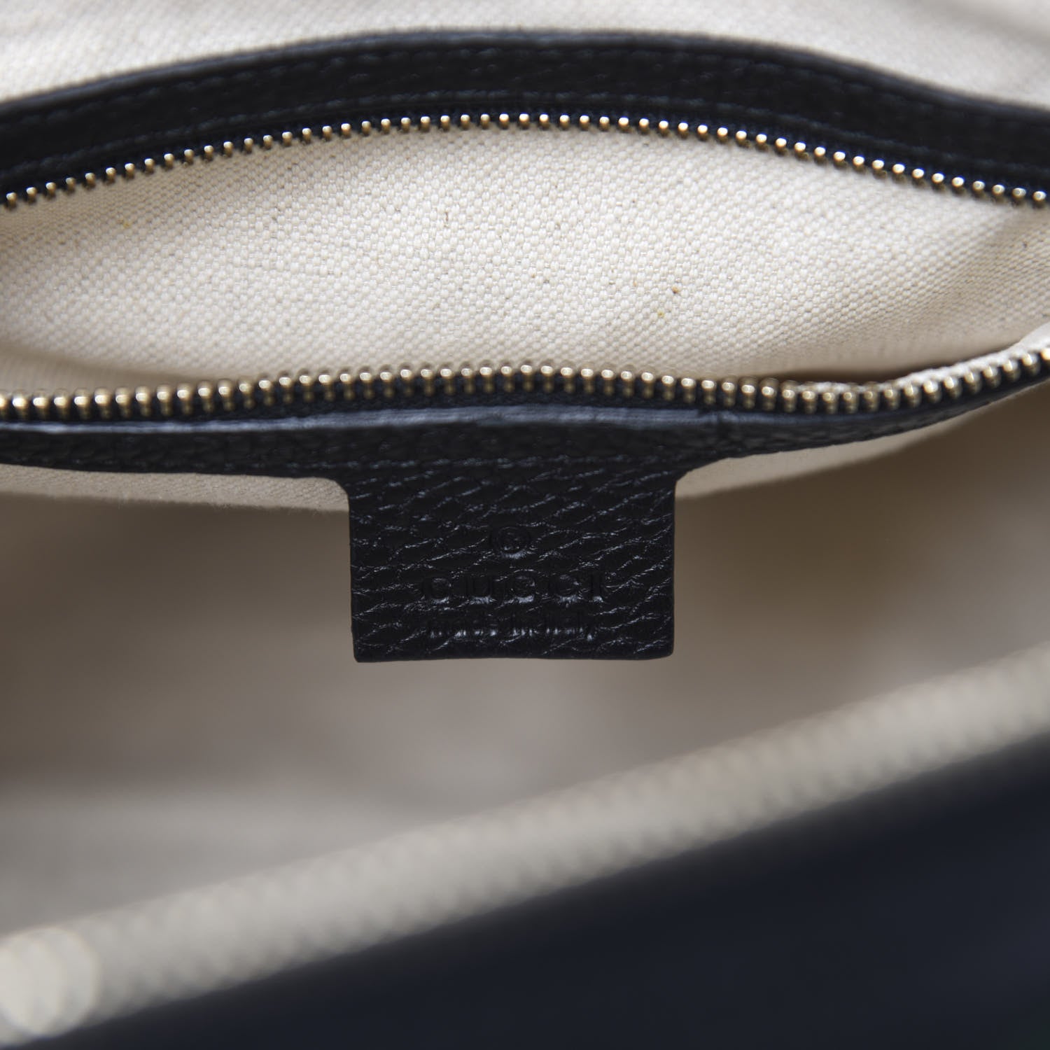 Gucci Calfskin Vintage Web Medium Boston Black 11 of 13