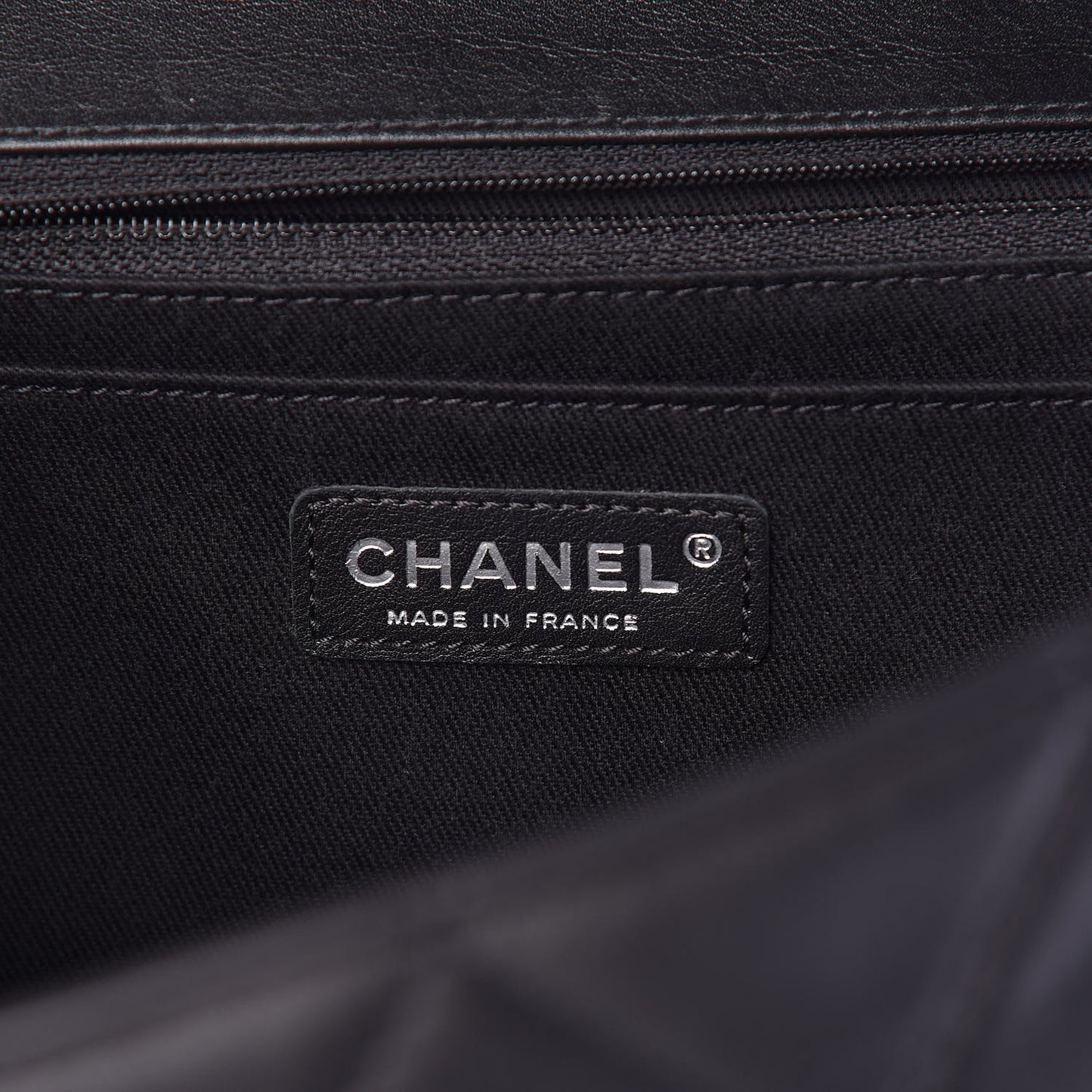 Calfskin Quilted In The Business Flap Bag Black