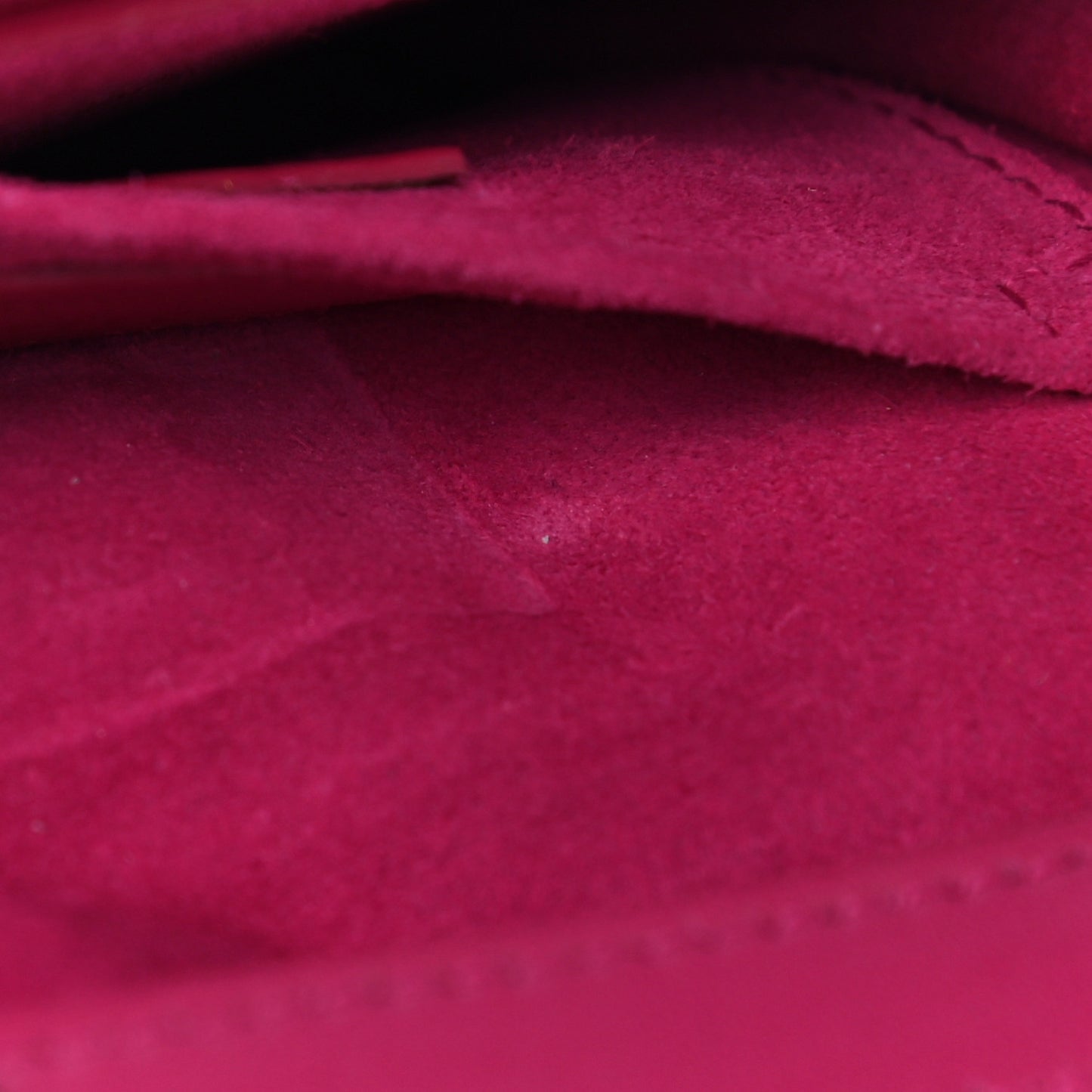 Calfskin Small Classic Y Satchel Fuchsia