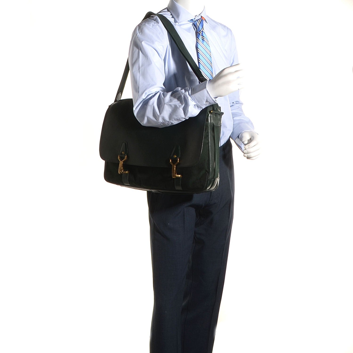 Louis Vuitton Taiga Dersou Messenger Bag Epicea 2 of 7