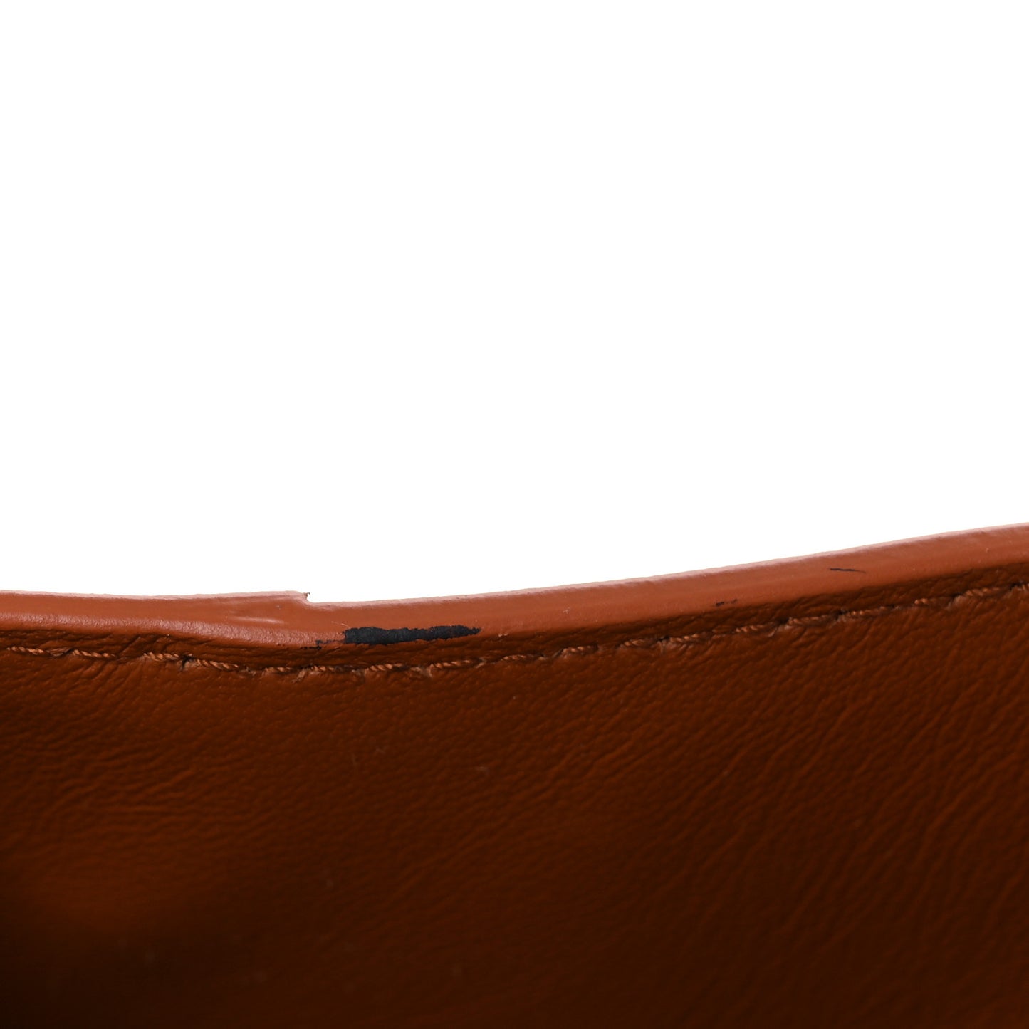 Shiny Box Calfskin Small Hourglass Top Handle Bag Camel