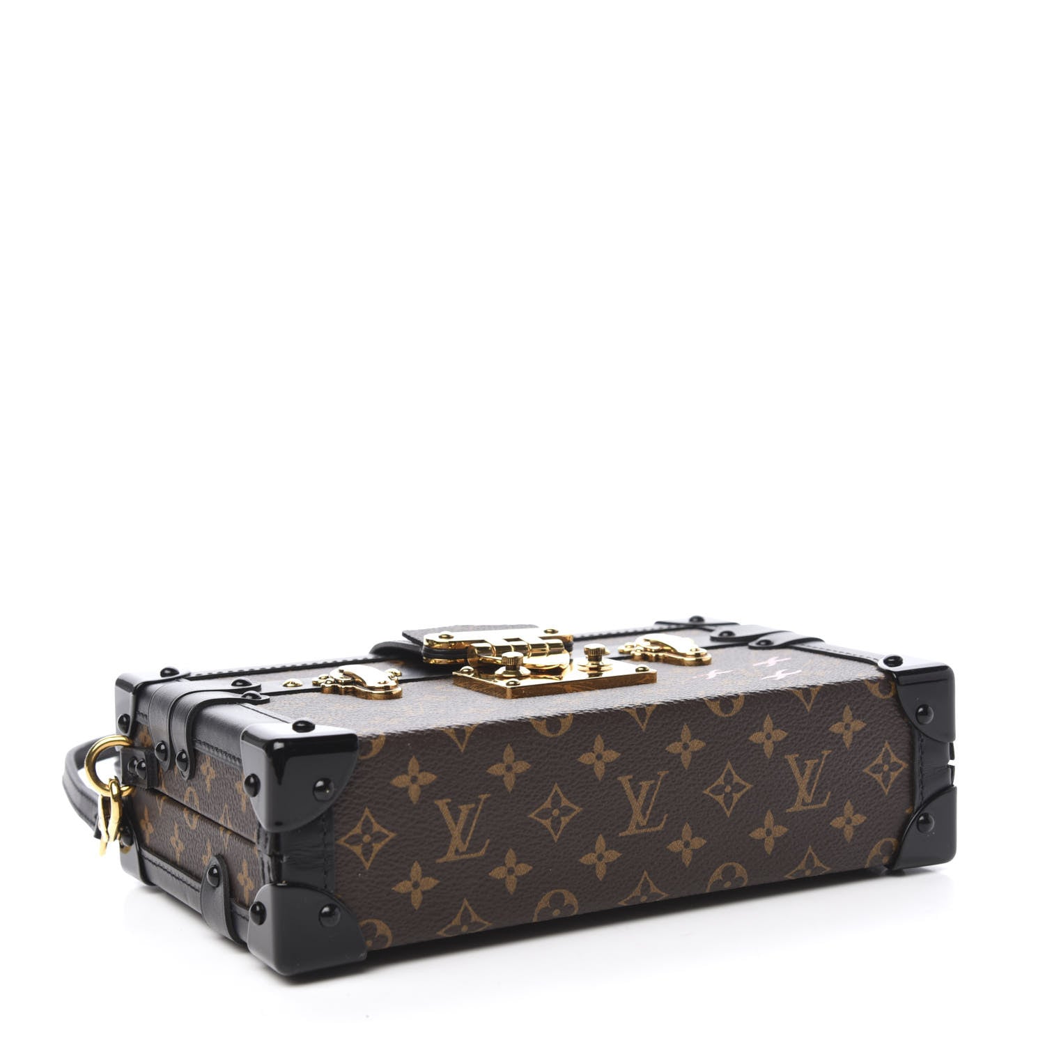 Louis Vuitton Monogram Petite Malle Black 4 of 10