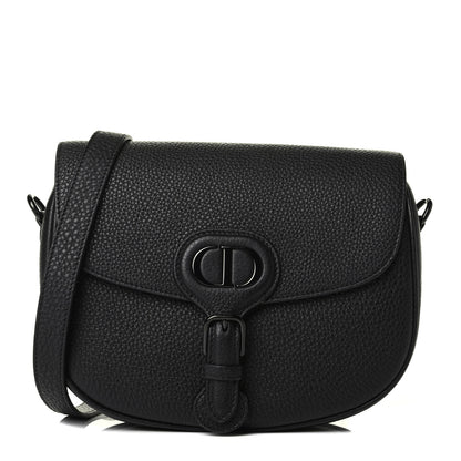Christian Dior Grained Calfskin Medium Bobby Flap Black 1 of 6