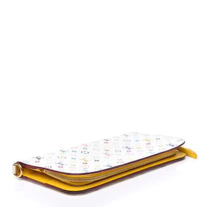 Louis Vuitton Monogram Multicolor Insolite Wallet White Citron 3 of 12