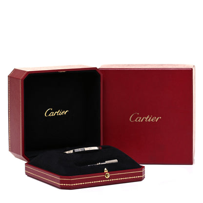 Cartier 18K White Gold Small LOVE Bracelet 16 7 of 7