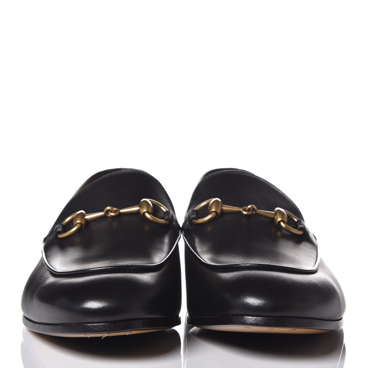 Calfskin Horsebit Mens Jordaan Loafers 7 Black