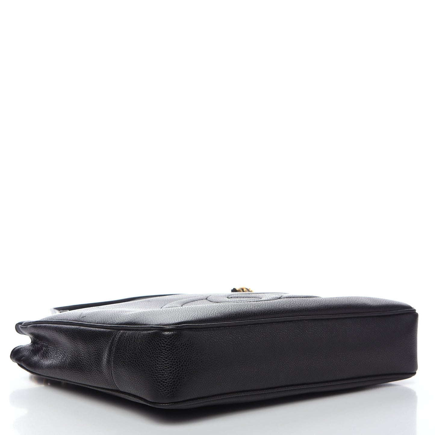 Caviar CC Shoulder Bag Black