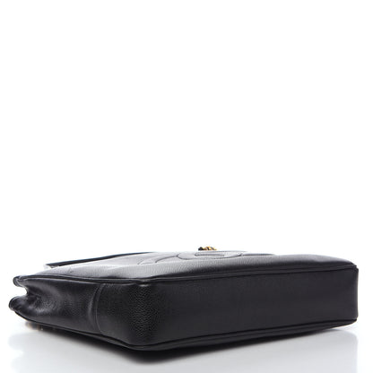 Chanel Caviar CC Shoulder Bag Black 3 of 11
