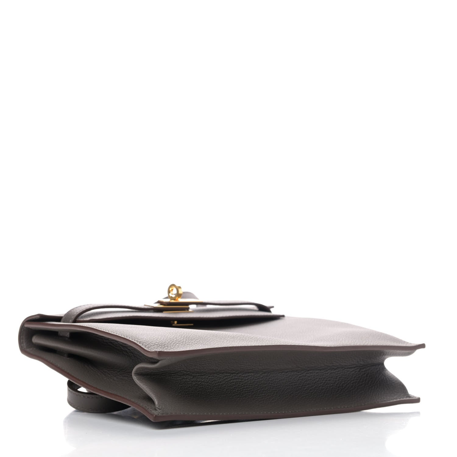 Hermes Evercolor Kelly Danse II Belt Bag Etain 3 of 4