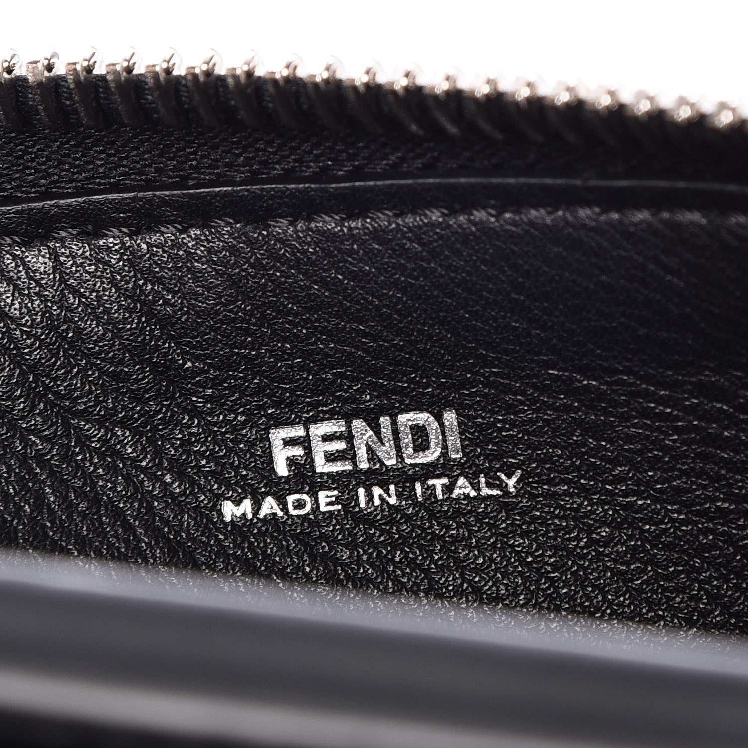 Fendi Calfskin Trapuntata Floral Small DotCom Click Chain Satchel Black Multicolor 8 of 8