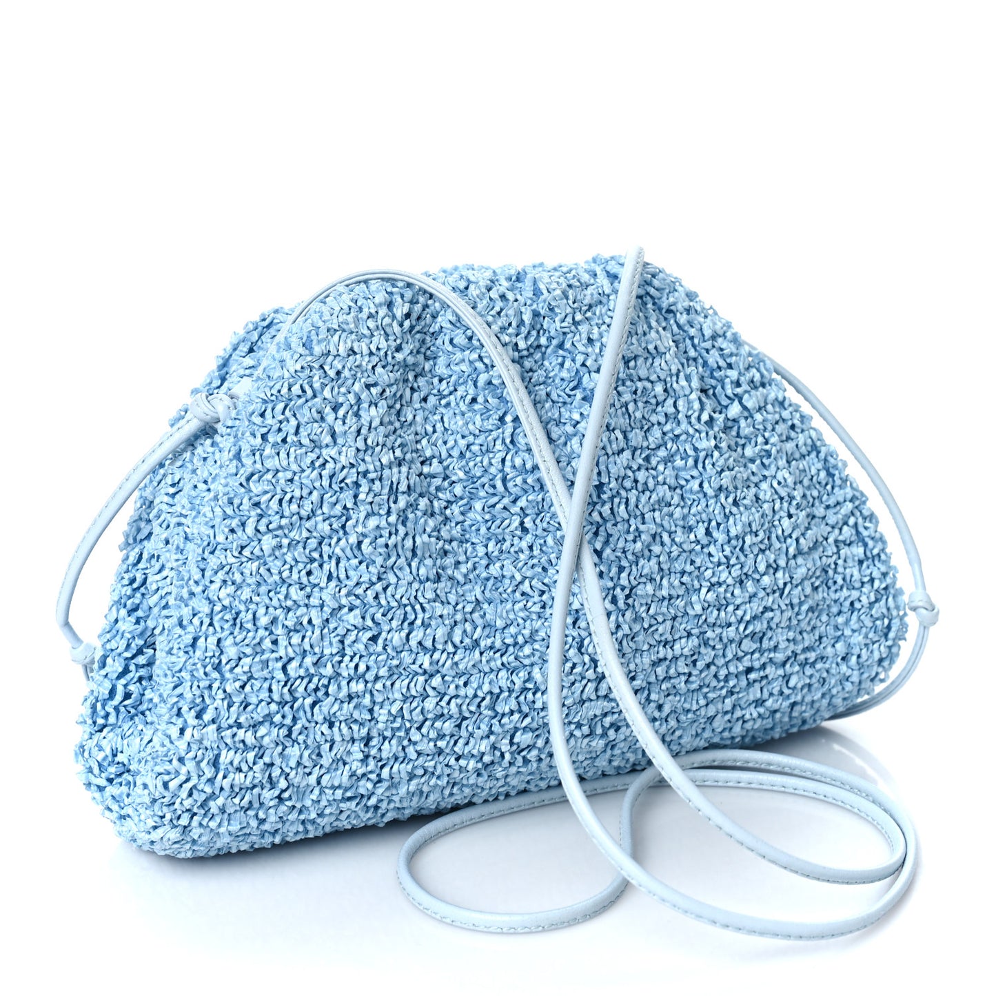 Boucle Curly Raffia The Mini Pouch Bubble