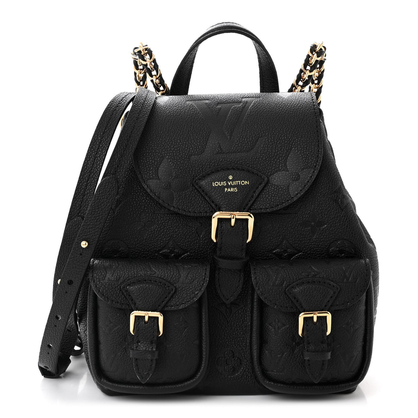 Empreinte Monogram Backup Backpack Black