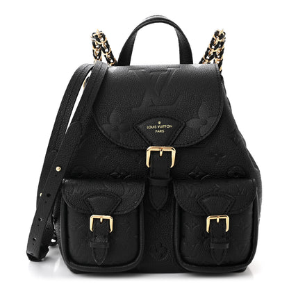 Louis Vuitton Empreinte Monogram Backup Backpack Black 1 of 9