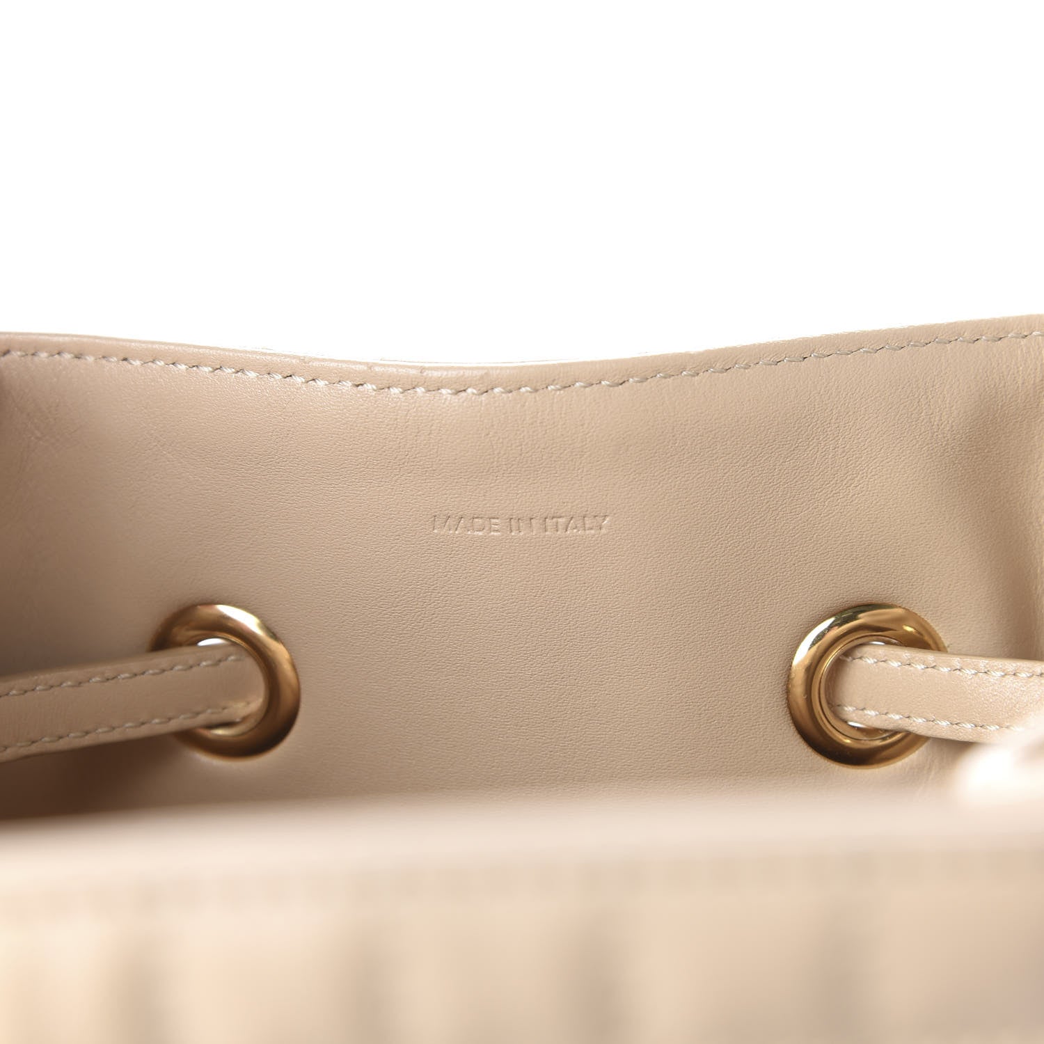Celine Calfskin Quilted Small C Backpack Nude 8 of 9