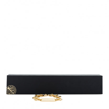 Foundrae 18K Yellow Gold Mixed Oversized Clip Bracelet 5 of 5