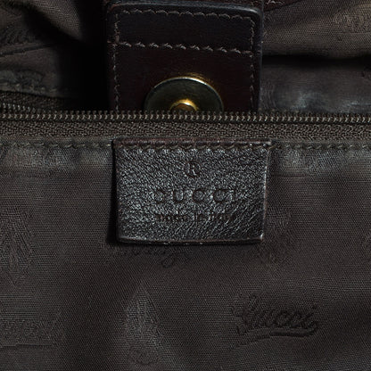 Gucci Guccissima Medium Sukey Tote Chocolate 6 of 7