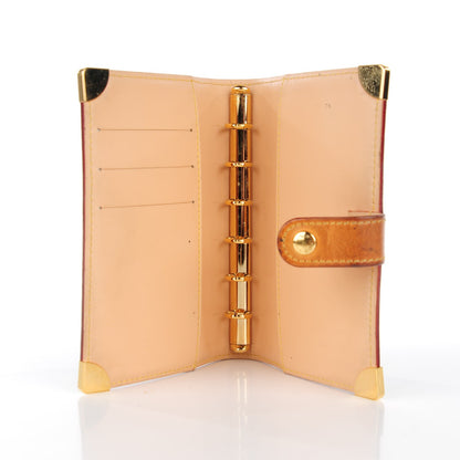 Louis Vuitton Monogram Multicolor Small Ring Agenda Cover Black 5 of 9