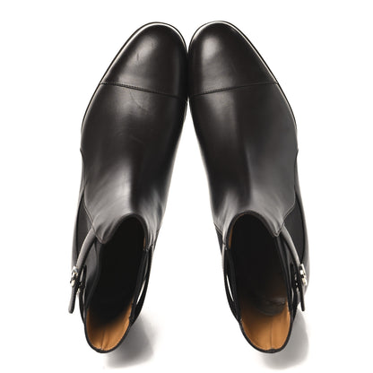 Gucci Calfskin Mens Blondie Chelsea Ankle Boots 8 Cocoa 2 of 10