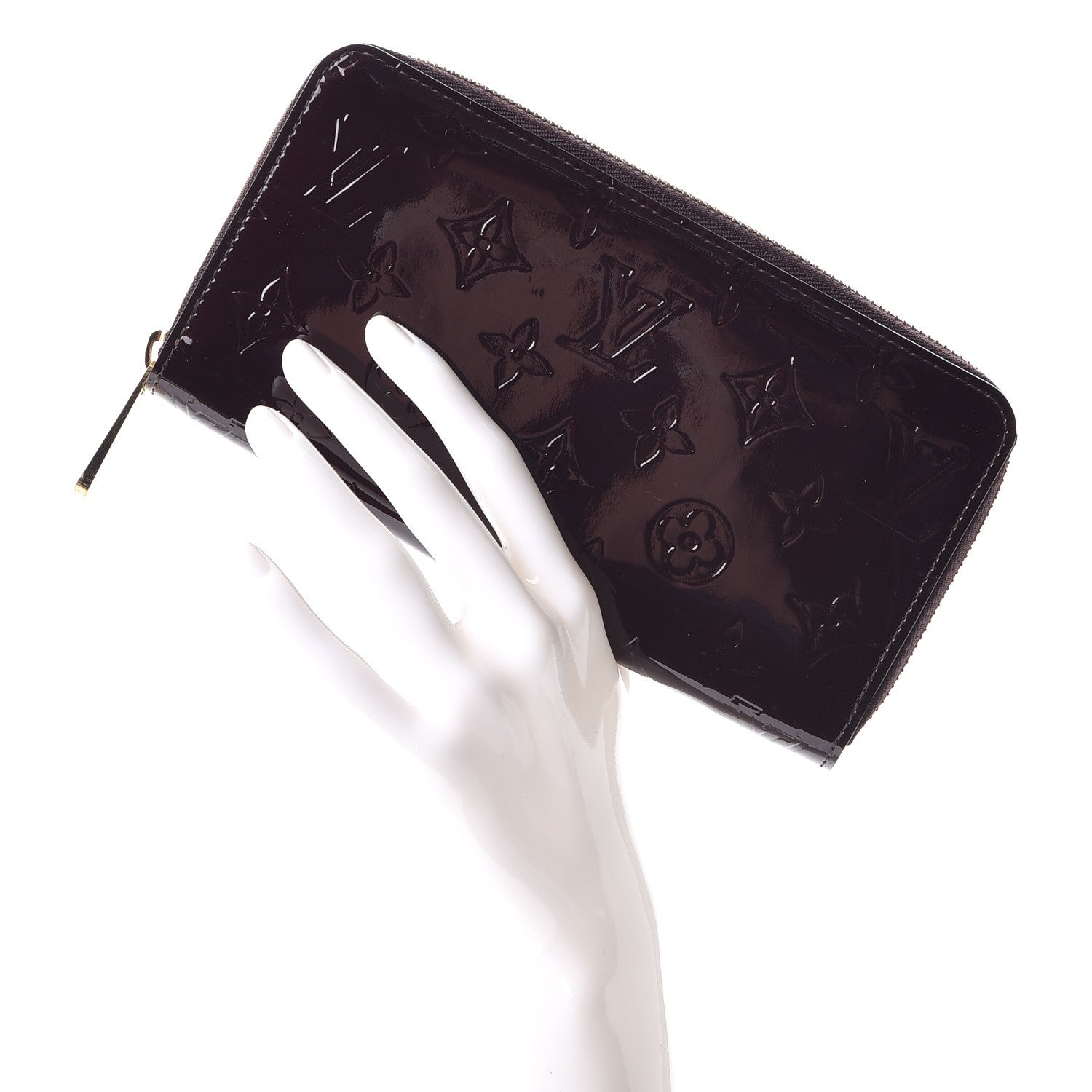 Louis Vuitton Vernis Zippy Wallet Amarante 2 of 7