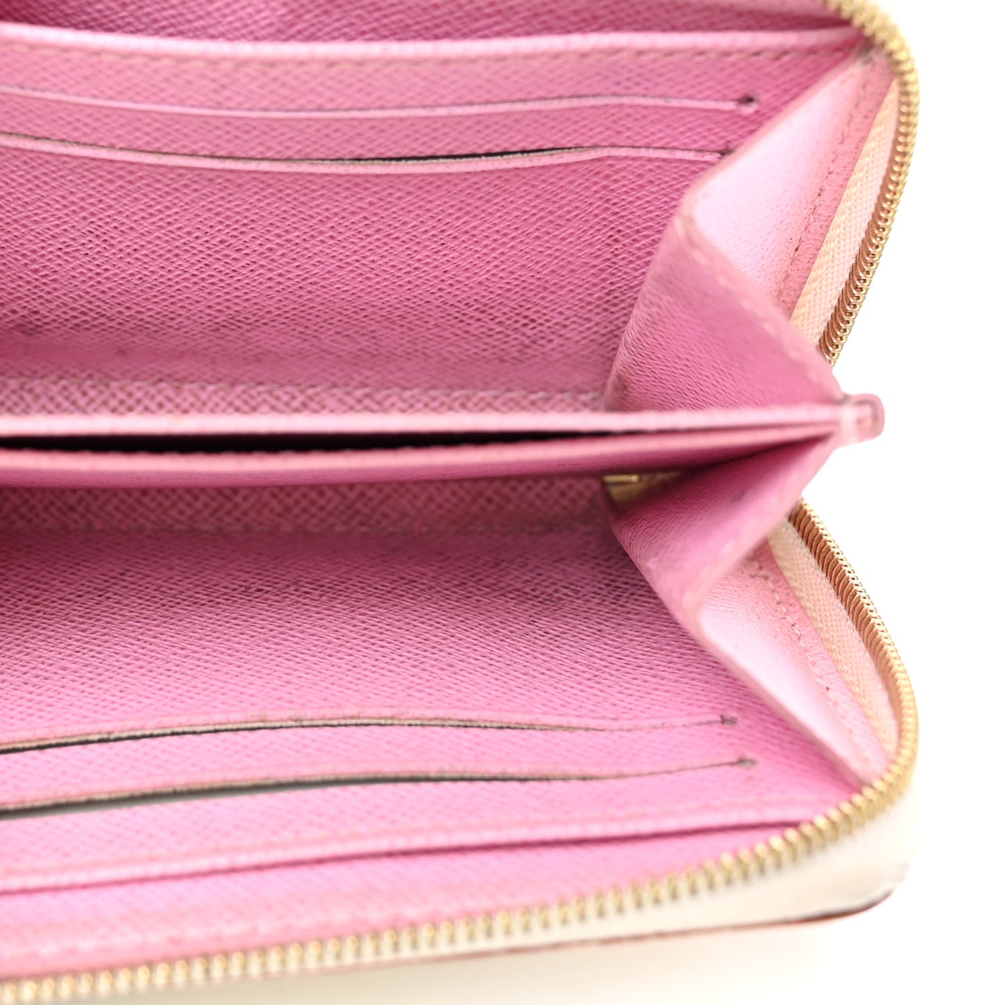 Monogram Multicolor Zippy Coin Purse Wallet White Litchi